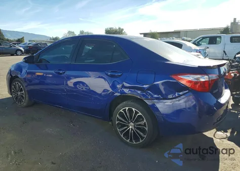 2016 Toyota Corolla L z USA, uszkodzony, nr VIN 5YFBURHE2GP418707